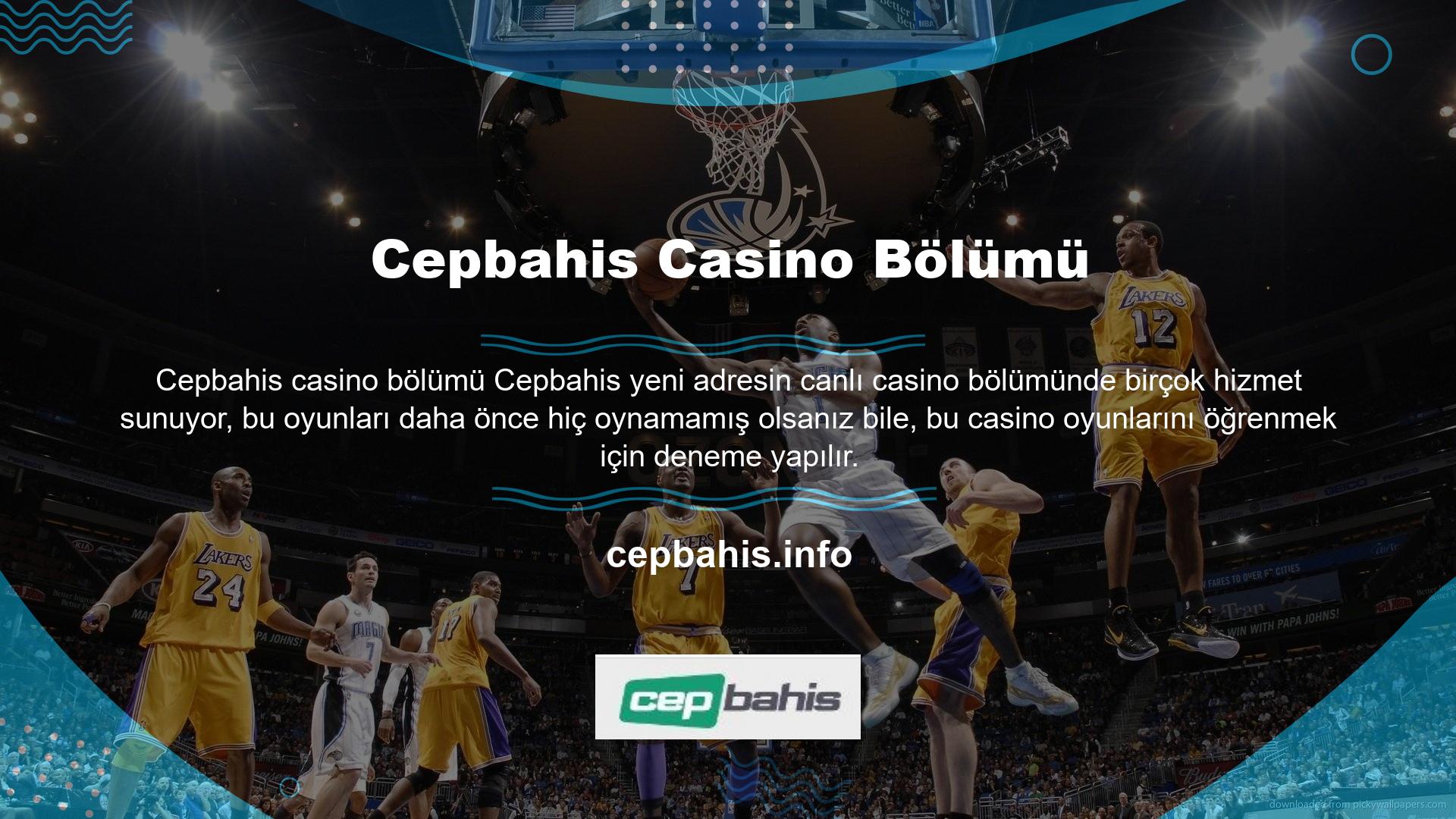 Casino Denemesi U Nasıl Kullanılır? Genel olarak, sizi departmanda kullanabilirsiniz